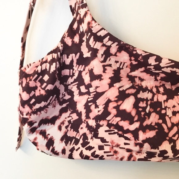 NWOT Chelsea 28 Easy Retro Tie Strap Bikini Top - L - Picture 4 of 9